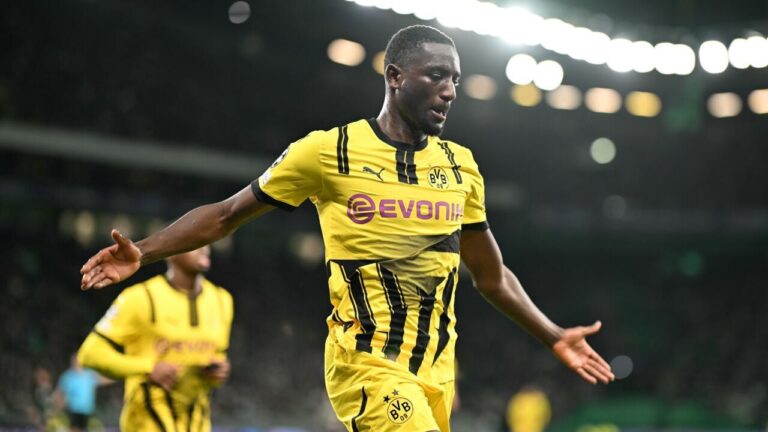 Serhou Guirassy Shines as Borussia Dortmund Dominates Sporting Lisbon