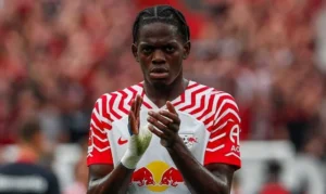 Read more about the article Chelsea and Manchester United Target RB Leipzig’s Castello Lukeba in Summer Transfer Battle