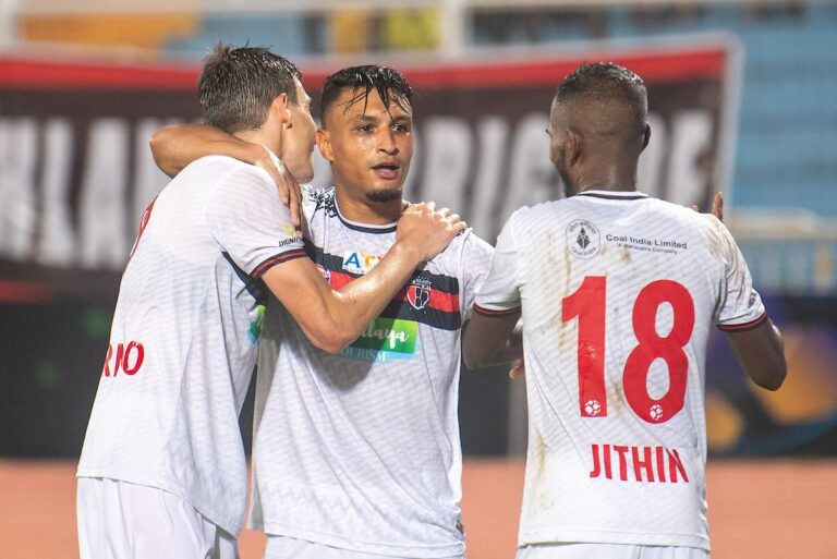 Ajaraie’s Historic Brace Keeps NorthEast United’s Playoff Hopes Alive