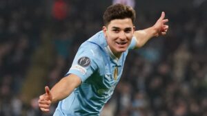 Read more about the article Julián Álvarez Joins Atlético Madrid in $103 Million Move from Manchester City